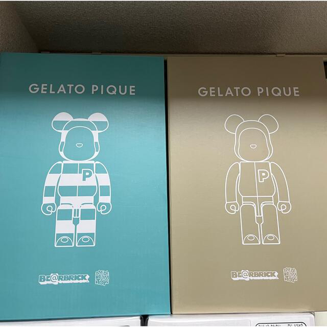 BE@RBRICK(ベアブリック)のGELATO PIQUE BE@RBRICK 400%セット エンタメ/ホビーのフィギュア(その他)の商品写真