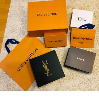 ルイヴィトン(LOUIS VUITTON)のルイヴィトン 2つ Dior  イヴ・サンローラン　SHIRO  合計5ケ(ショップ袋)