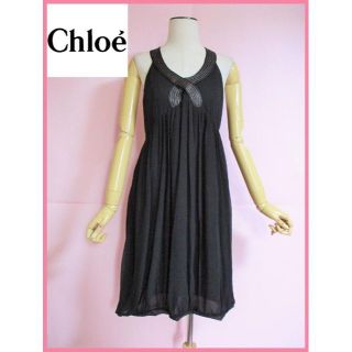 クロエ 結婚式 ワンピースの通販 39点 | Chloeのレディースを買うなら ... 試着のみ ◯ Chloe クロエ ◯ ペプラム ワンピース ◯ ブラック