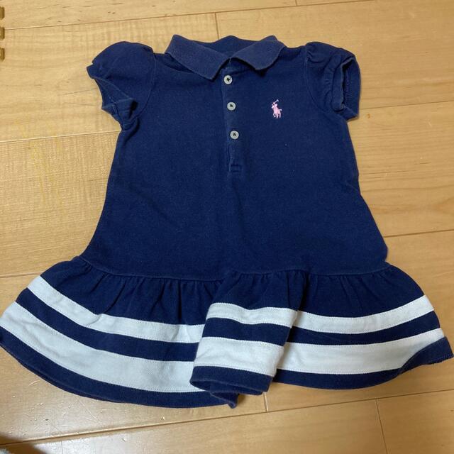 Ralph Lauren(ラルフローレン)のラルフローレン　半袖　80 キッズ/ベビー/マタニティのベビー服(~85cm)(ワンピース)の商品写真