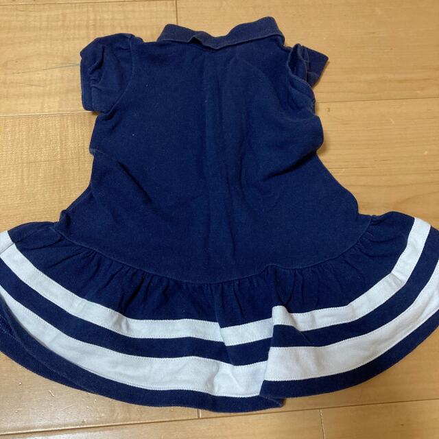 Ralph Lauren(ラルフローレン)のラルフローレン　半袖　80 キッズ/ベビー/マタニティのベビー服(~85cm)(ワンピース)の商品写真