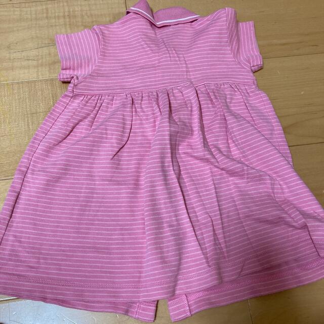 Ralph Lauren(ラルフローレン)のラルフローレン　半袖　80 キッズ/ベビー/マタニティのベビー服(~85cm)(ワンピース)の商品写真