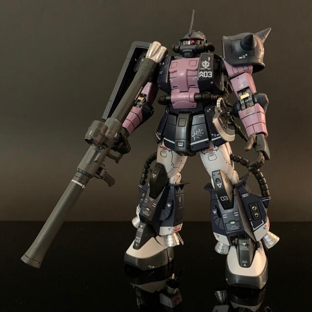 高価値】 ¥9020円 RG 1/144 MS-06R-1A 黒い三連星 ガイヤ 専用ザクII ...