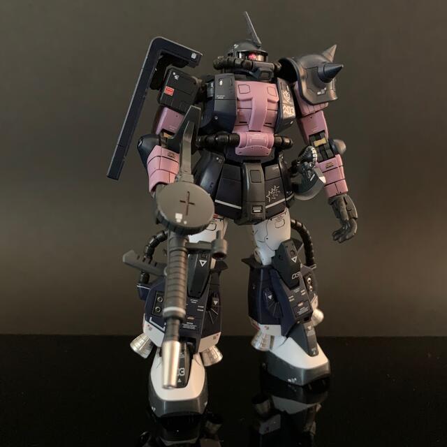 高価値】 ¥9020円 RG 1/144 MS-06R-1A 黒い三連星 ガイヤ 専用ザクII ...