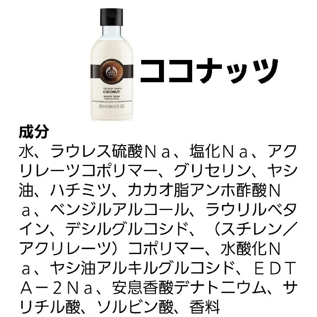 THE BODY SHOP(ザボディショップ)の匿名配送 THE BODYSHOP ボディショップ ボディソープ ２本セット コスメ/美容のボディケア(ボディソープ/石鹸)の商品写真