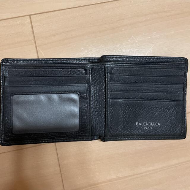Balenciaga(バレンシアガ)のバレンシアガ　BALENCIAGA 二つ折り財布　黒 メンズのファッション小物(折り財布)の商品写真