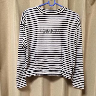 ローリーズファーム(LOWRYS FARM)のハイネック ロゴT(Tシャツ(長袖/七分))