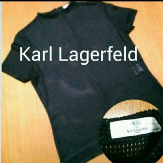 カールラガーフェルド(Karl Lagerfeld)のカール・ラガーフェルド😈メッシュT(Tシャツ(半袖/袖なし))