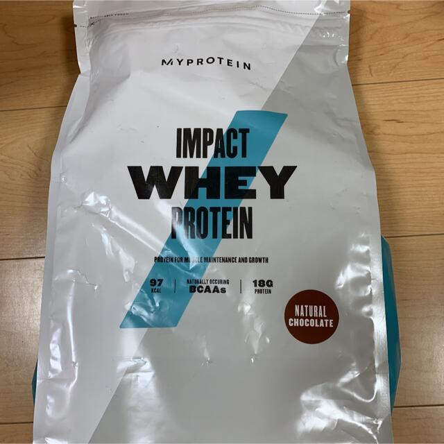 MYPROTEIN(マイプロテイン)のマイプロテイン　ホエイ　ナチュラルチョコレート2.5キロ 食品/飲料/酒の健康食品(プロテイン)の商品写真