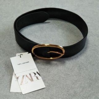 ザラ(ZARA)の新品 ZARA レディース レザー ベルト 80cm(ベルト)