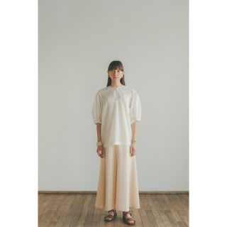 クラネ(CLANE)のクラネCLANE STRIPE LACE LAYERED ONE PIECE(ロングワンピース/マキシワンピース)