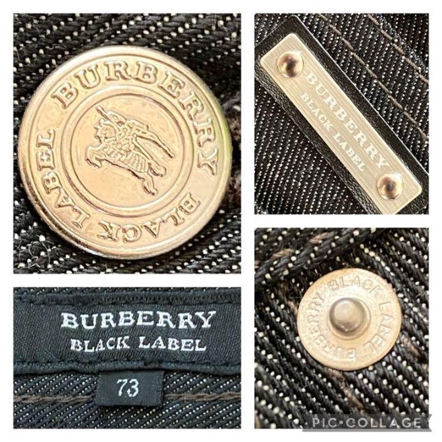 BURBERRY BLACK LABEL(バーバリーブラックレーベル)の未使用品　Burberry BLACK LABEL W73cm ノバチェック メンズのパンツ(デニム/ジーンズ)の商品写真