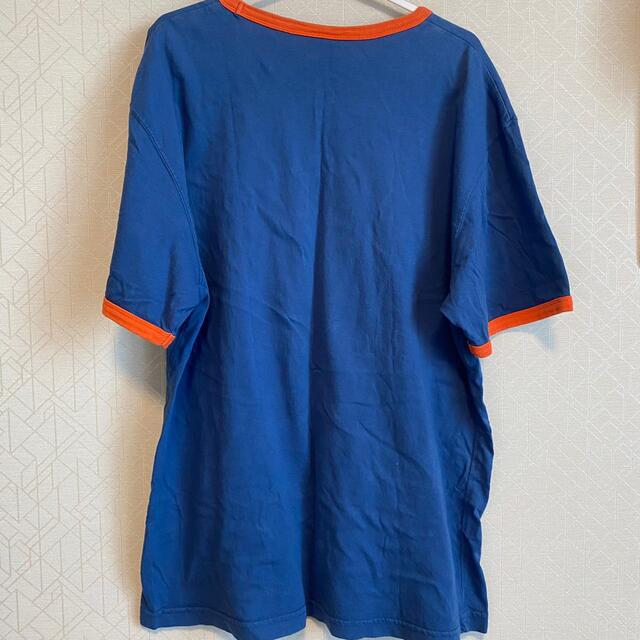 80s オレンジタグOLD NIKE ナイキ　リンガーネックTシャツ　リンガーT