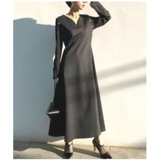 アメリヴィンテージ(Ameri VINTAGE)のameri vintage☆CHIC PEARL DRESS(ロングドレス)