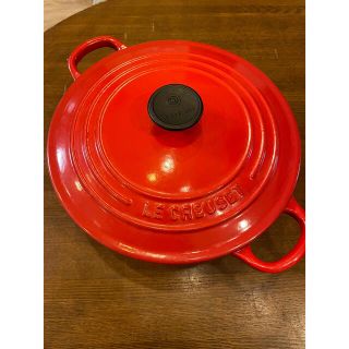 ルクルーゼ(LE CREUSET)のル・クルーゼ　22センチ　定価37400円(鍋/フライパン)