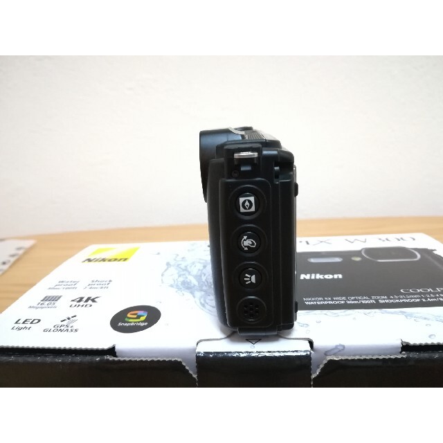 Nikon(ニコン)の【展示極美品】Nikon デジタルカメラ COOLPIX W300 BK スマホ/家電/カメラのカメラ(コンパクトデジタルカメラ)の商品写真