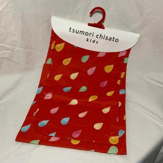 ツモリチサト(TSUMORI CHISATO)のtsumori chisato kids 赤　水玉ドット　子供浴衣　110㌢(甚平/浴衣)