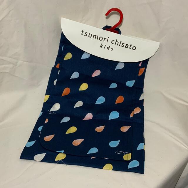 tsumori chisato kids 紺　水玉ドット　子供浴衣 110㌢