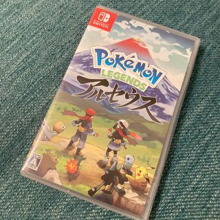 ニンテンドースイッチ(Nintendo Switch)のPokemon LEGENDS アルセウス カード付き(家庭用ゲームソフト)