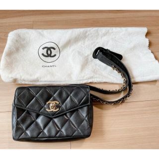 シャネル(CHANEL)のCHANEL シャネル　ヴィンテージ　ウエストポーチ(ボディバッグ/ウエストポーチ)