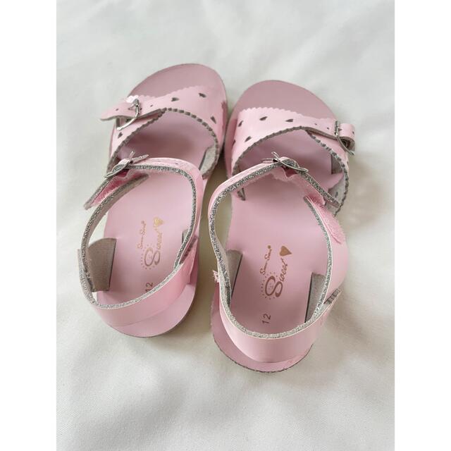 こどもビームス(コドモビームス)のSaltwater sandals  SWEETHEART 19cm キッズ/ベビー/マタニティのキッズ靴/シューズ(15cm~)(サンダル)の商品写真