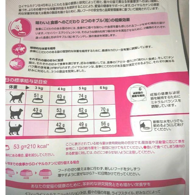 限定　ロイヤルカナン 猫  キャットフード 食欲刺激 2種類組み合わせ その他のペット用品(ペットフード)の商品写真