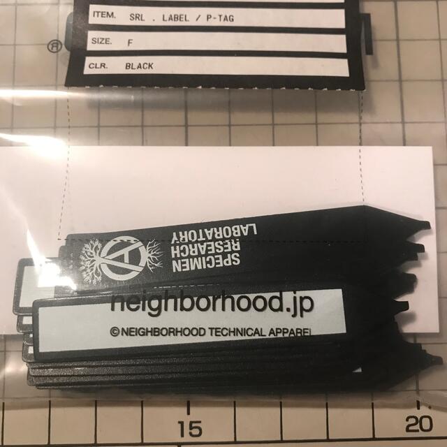 neighborhood SRL . LABEL / P-TAG ネームラベル