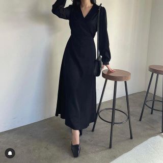 ザラ(ZARA)のnairo バックリボンワンピース(ロングワンピース/マキシワンピース)