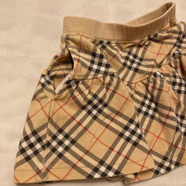 BURBERRY(バーバリー)のバーバリーキッズ　スカート キッズ/ベビー/マタニティのキッズ服女の子用(90cm~)(スカート)の商品写真