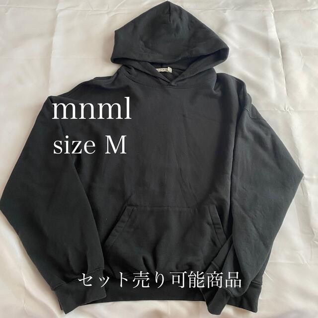 mnml  パーカー