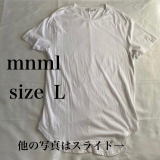 mnml  白T(Tシャツ/カットソー(半袖/袖なし))