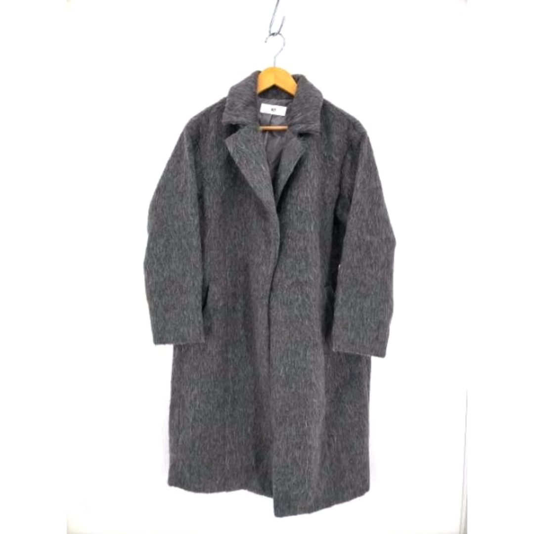 SLY(スライ) SHAGGY CHECK OVER COAT レディース