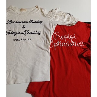レピピアルマリオ(repipi armario)のrepipi armario ティシャツ　2枚(Tシャツ/カットソー)