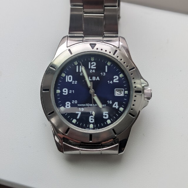 ALBA(アルバ)のアルバ ALBA　V742-8A40　デイトウォッチ メンズの時計(腕時計(アナログ))の商品写真