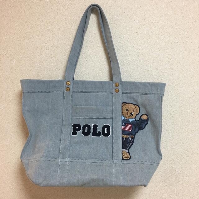Polo ralph lauren ポロベア キャンバス トートバッグの通販 by 複数購入割引あり's shop｜ラクマ