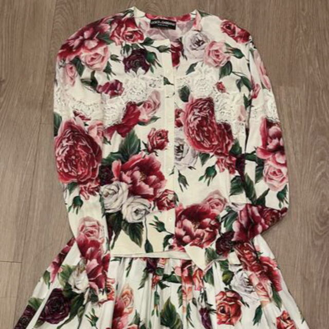 dolce&gabbana ♡ ピオニー カーディガン - カーディガン