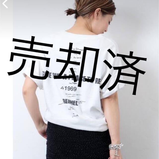 DEUXIEME CLASSE(ドゥーズィエムクラス)のドゥーズィエム クラス　バックプリントTシャツ レディースのトップス(Tシャツ(半袖/袖なし))の商品写真