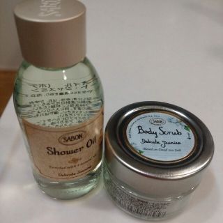 サボン(SABON)のＳＡＢＯＮ　ボディースクラブ　シャワーオイル(バスグッズ)