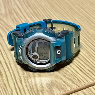 カシオ(CASIO)のカシオ　Gショック　G-LIDE DW-003 ブルー系　ユーズド(腕時計(デジタル))