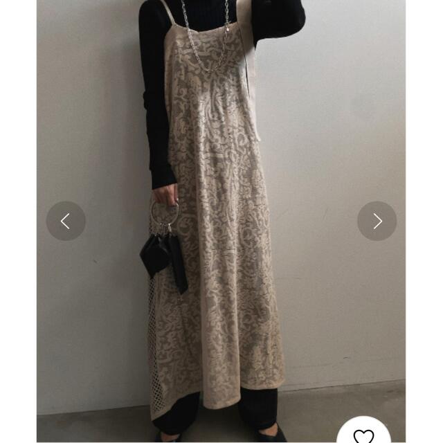 AMERI SUSPENDER KNIT LACE DRESS