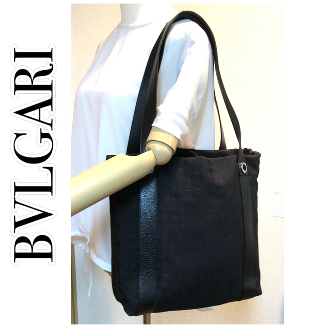 BVLGARI(ブルガリ)のしゃぶてん様専用　BVLGARI  トート　ブルガリショルダー　ロゴマニア レディースのバッグ(トートバッグ)の商品写真