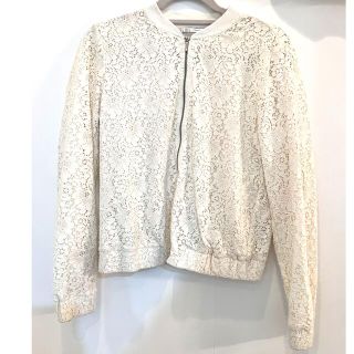 ザラ(ZARA)のZARA♡レースパーカー　カーディガン　ブルゾン(パーカー)