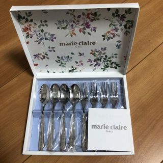 マリクレール(Marie Claire)の【新品】マリクレールスプーン＆フォーク8セット(カトラリー/箸)