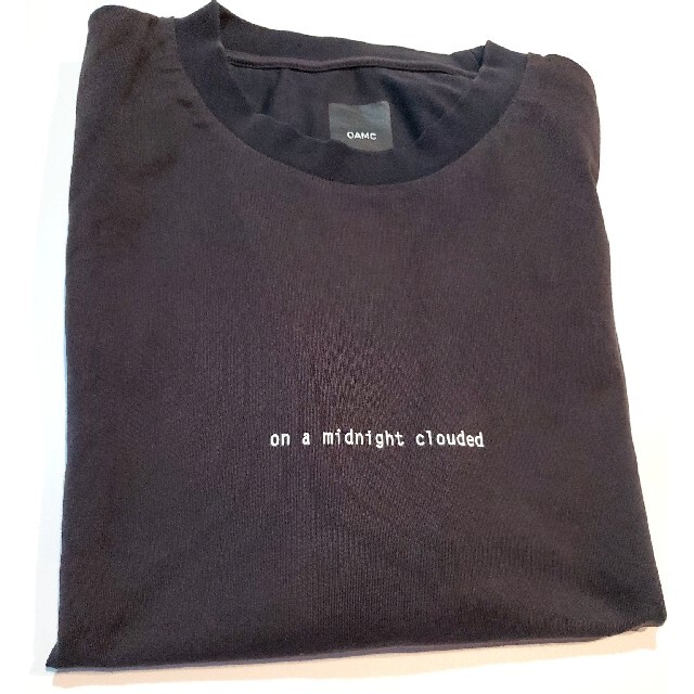 OAMC オーエーエムシー Tシャツ 黒 バックプリント richproducts.com.au