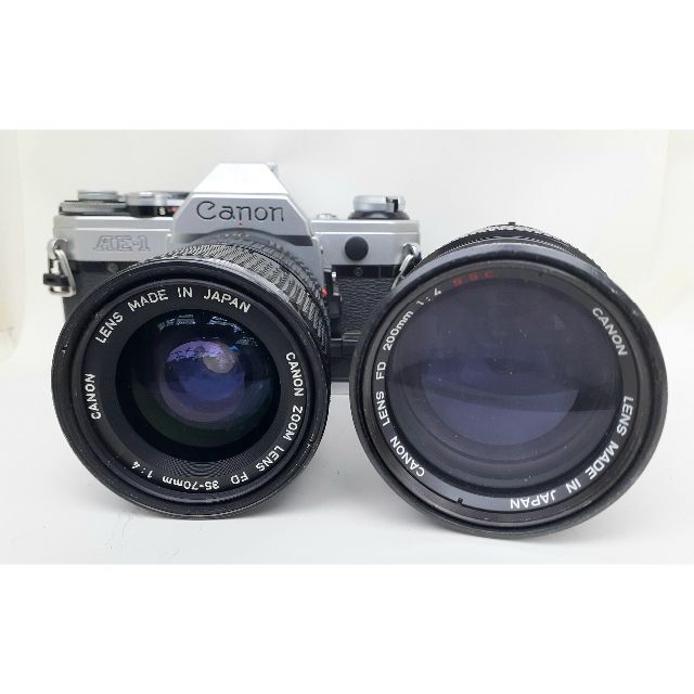 美品実用機 Canon AE-1（メカ＆レンズクリーニング整備済＆実写済）