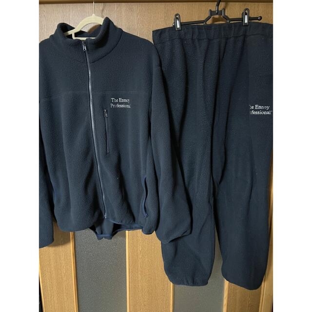 ジャケット/アウターennoy Polartec Fleece SETUP XL NAVY