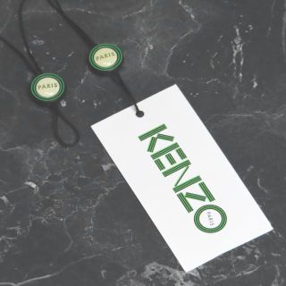 KENZOケンゾーペーパタグ紙PARISパーツ工作ハンドメイド手芸デコパーツ(各種パーツ)