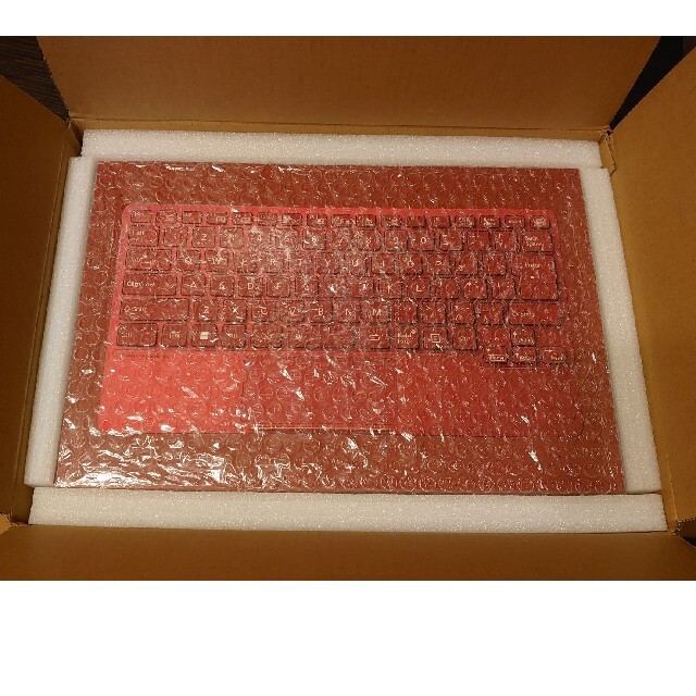 LIFEBOOK UH Keyboard 赤色 スマホ/家電/カメラ PC/タブレット PC周辺