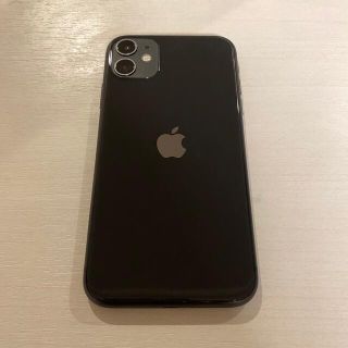 アイフォーン(iPhone)のiPhone11     ブラック　128G（超美品）(スマートフォン本体)
