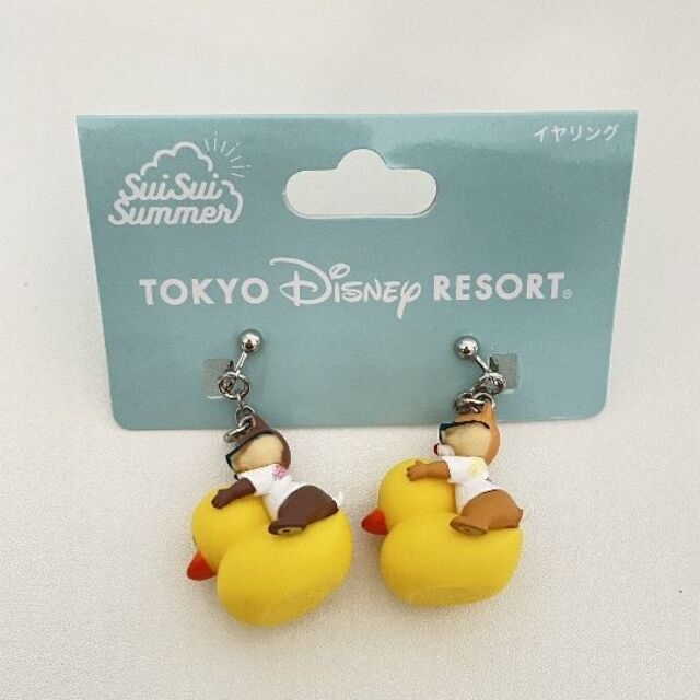 Disney(ディズニー)の東京ディズニーリゾート SUISUI SUMMER チップ＆デール イヤリング レディースのアクセサリー(イヤリング)の商品写真